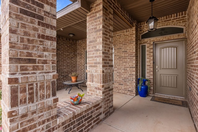 1306 Randolph Ln, Midland, TX 79705 - property entrance featuring brick siding