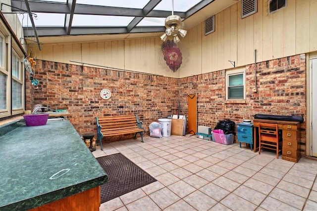 3013 Whittle Way, Midland, TX 79707 - view of patio / terrace featuring a lanai