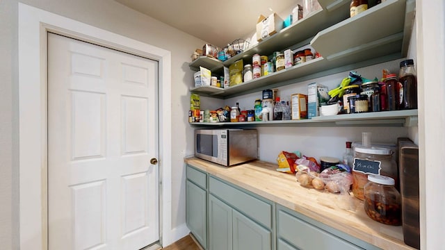 view of pantry