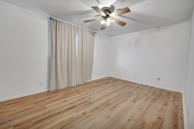 2408 Goddard Ct, Midland, TX 79705 - spare room with wood finished floors and ceiling fan