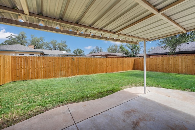 2408 Goddard Ct, Midland, TX 79705 - fenced backyard featuring a patio area