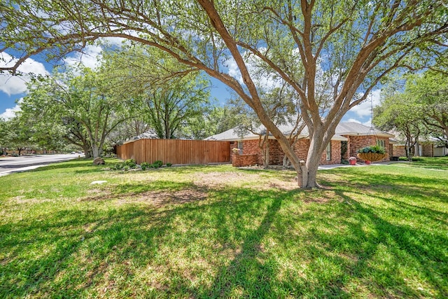 view of yard