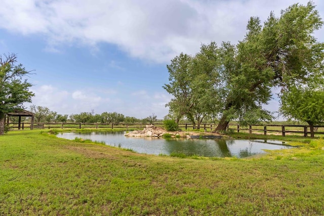 2950 Ranch Road 33, Big Spring, TX 79720 - water view featuring a gazebo