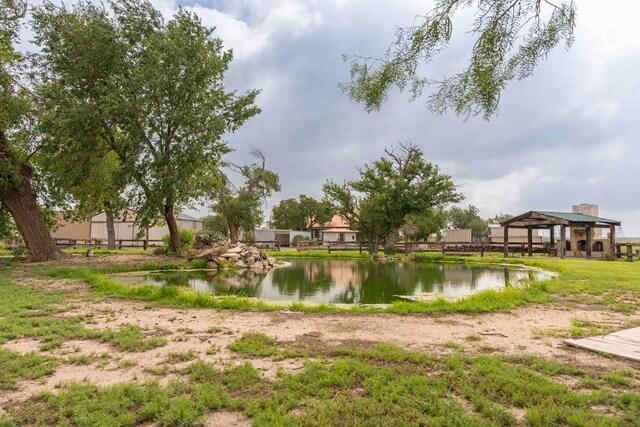2950 Ranch Road 33, Big Spring, TX 79720 - water view with a gazebo