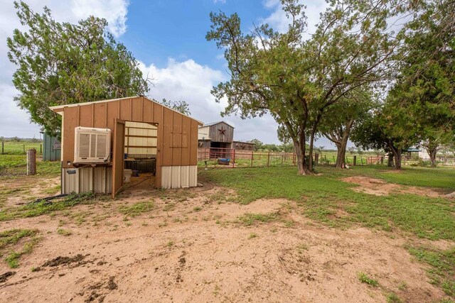 2950 Ranch Road 33, Big Spring, TX 79720 - view of yard with a pole building and an outdoor structure