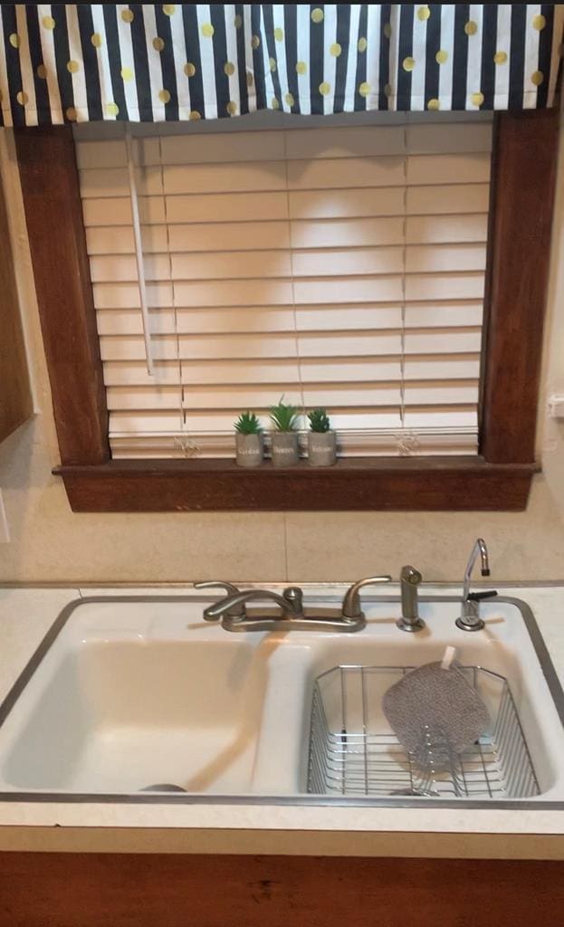 kitchen view of a sink