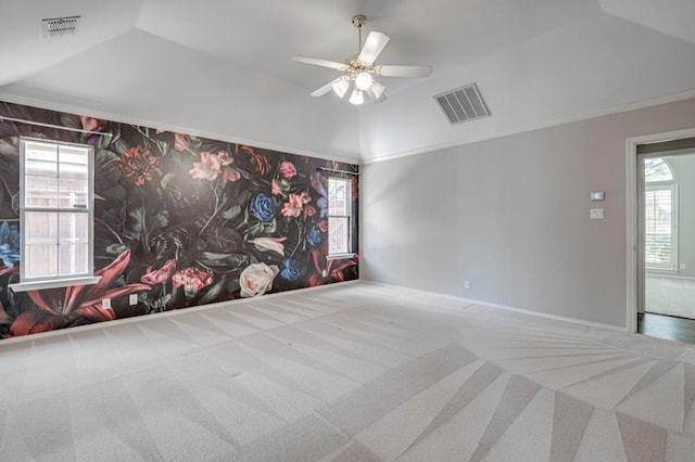 5706 Devlin Pl, Midland, TX 79707 - empty room with carpet flooring and a ceiling fan