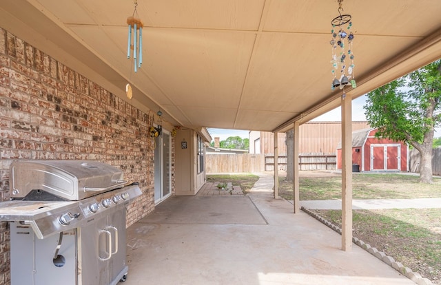 4906 San Antonio Ave, Midland, TX 79707 - view of patio / terrace with grilling area