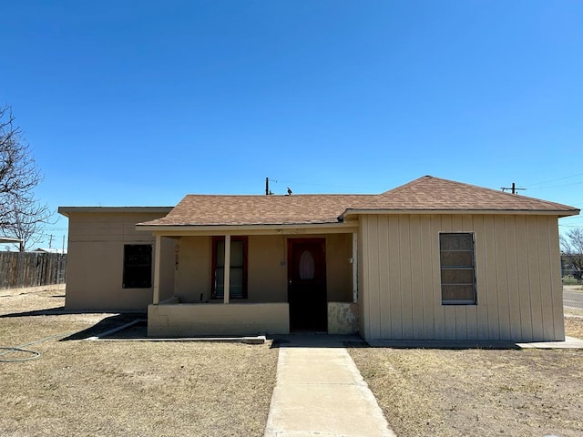 view of ranch-style house