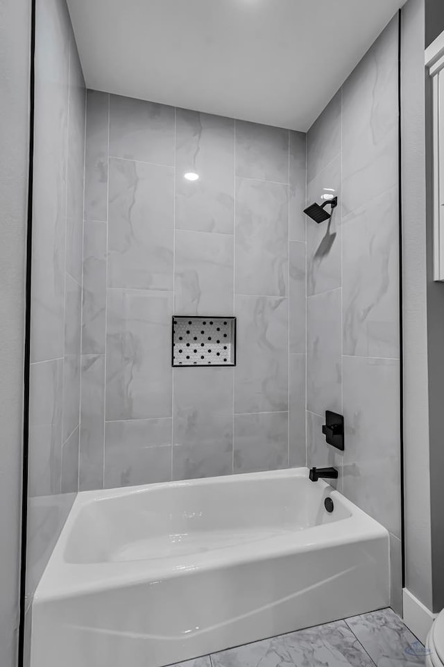 2102 S County Rd 1059, Midland, TX 79706 - bathroom with marble finish floor and  shower combination