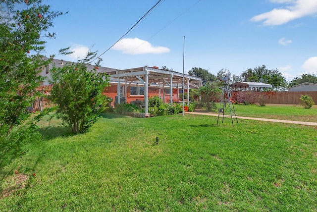 3811 Cimmaron Ave, Midland, TX 79707 - view of yard