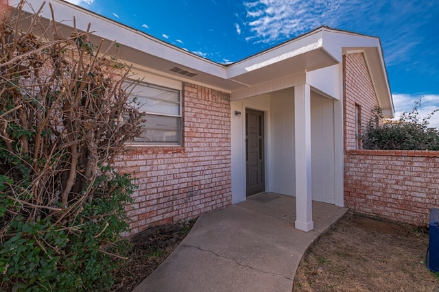 view of property entrance