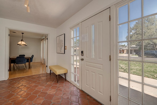 view of foyer entrance