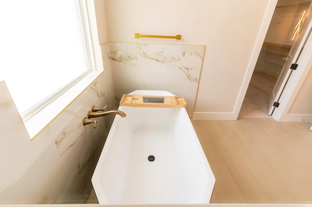6407 W County Rd 41, Midland, TX 79707 - bathroom with a sink and wood finished floors