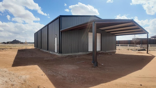 6407 W County Rd 41, Midland, TX 79707 - view of outdoor structure with fence and an outdoor structure
