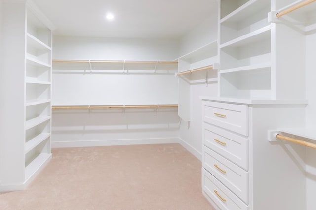 6407 W County Rd 41, Midland, TX 79707 - spacious closet featuring light carpet