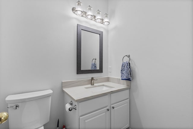3502 Wedgewood St, Midland, TX 79707 - half bath with vanity and toilet