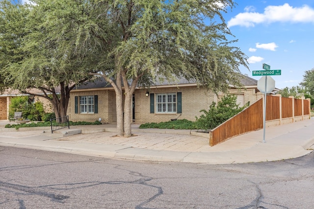 3502 Wedgewood St, Midland, TX 79707 - view of front of property with brick siding