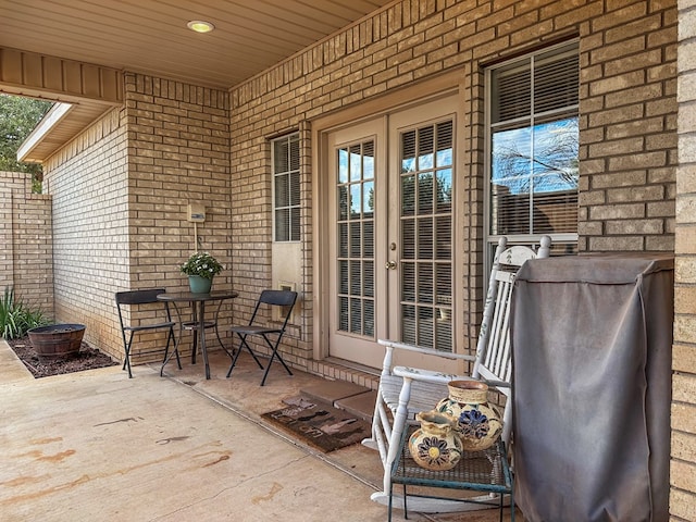 3502 Wedgewood St, Midland, TX 79707 - view of patio / terrace with french doors