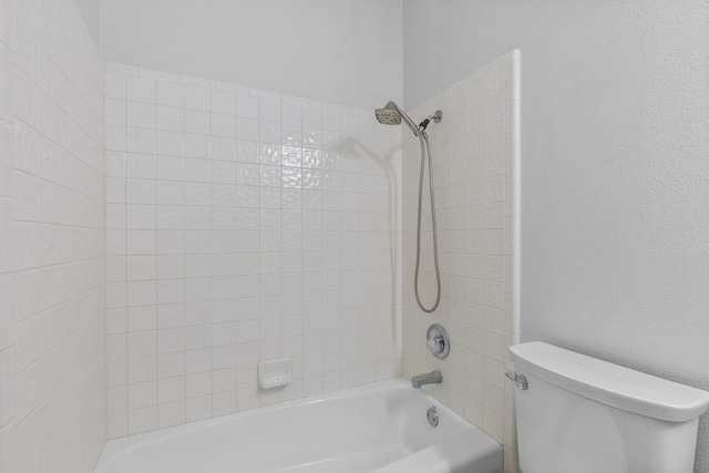3502 Wedgewood St, Midland, TX 79707 - bathroom featuring toilet and bathing tub / shower combination