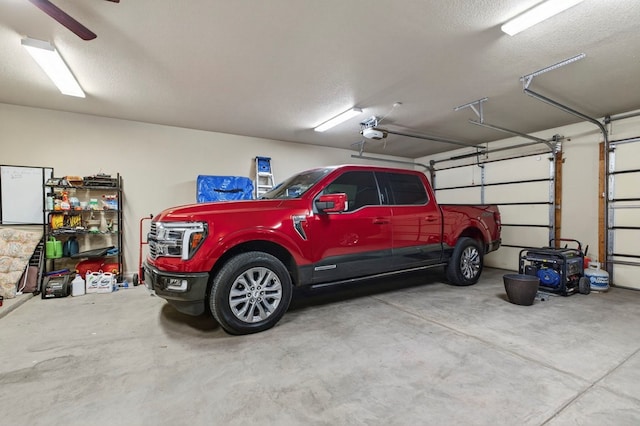 6407 Saddle Horn Ln, Midland, TX 79707 - garage featuring a garage door opener