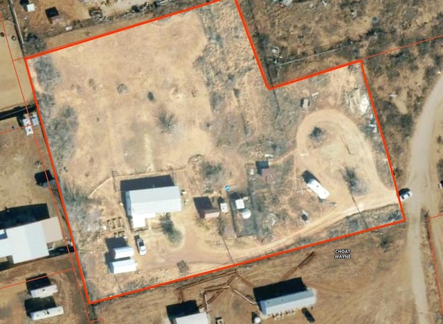 5408 E Loop 250e Unit A, Midland, TX 79705 - aerial map of property and surrounding area featuring property parcel outlined