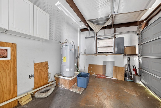 5408 E Loop 250e Unit A, Midland, TX 79705 - garage with electric water heater and electric panel