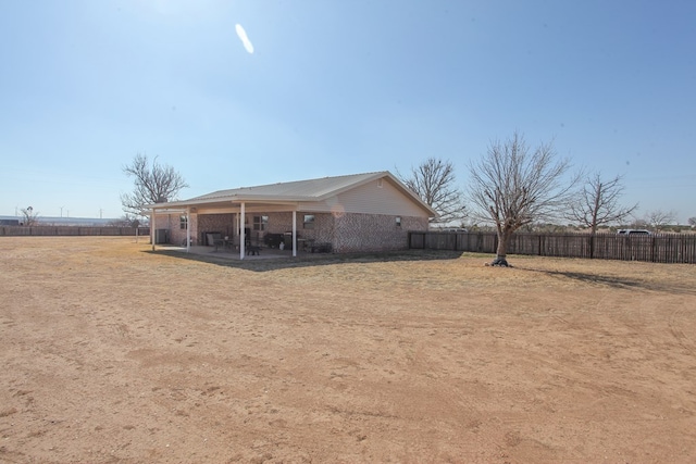 view of rear view of house