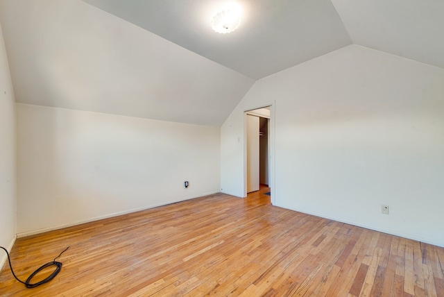 4902 Leisure Dr, Midland, TX 79703 - additional living space with lofted ceiling and light wood-style floors
