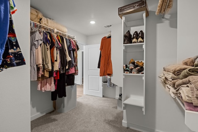 2906 Yellowstone Ct, Midland, TX 79705 - spacious closet with light carpet