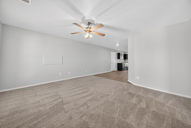 1317 Masquerade Blvd, Odessa, TX 79765 - spare room featuring carpet and ceiling fan
