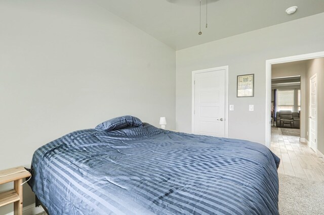 1706 Overshine Ln, Midland, TX 79705 - bedroom with ceiling fan and baseboards