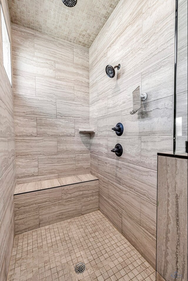 313 Peregrine Hill Cir, Midland, TX 79707 - full bathroom featuring tiled shower
