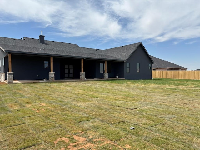 5605 E County Rd 94, Midland, TX 79706 - back of house featuring a shingled roof