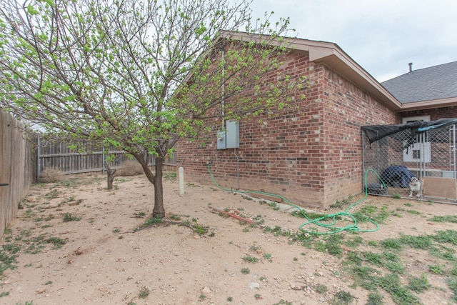 view of side of home