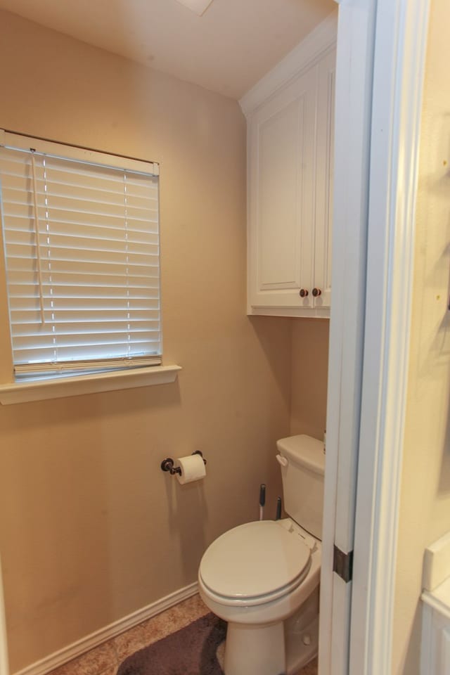 bathroom with toilet