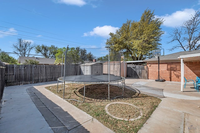 2821 Metz Dr, Midland, TX 79705 - fenced backyard featuring a patio area