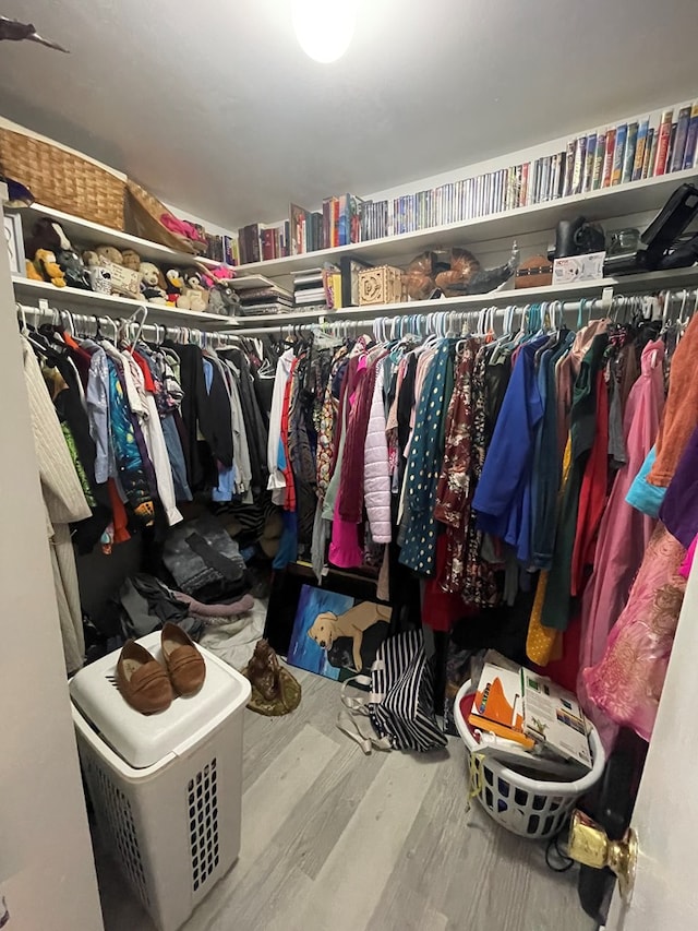2804 33rd St, Snyder, TX 79549 - spacious closet with wood finished floors