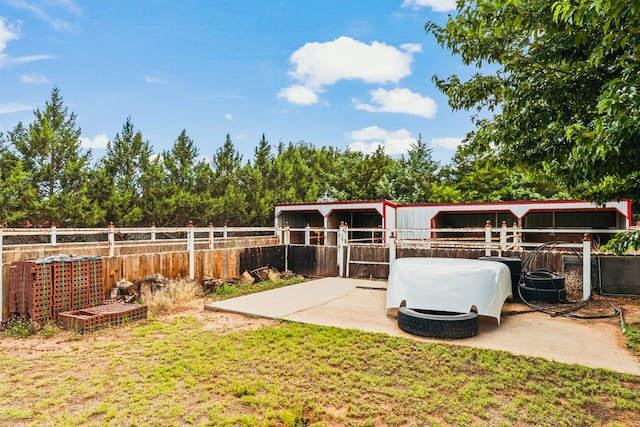 491 County Rd 202, Seminole, TX 79360 - view of yard with an exterior structure and an outdoor structure