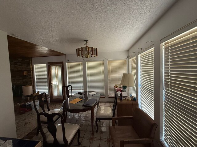 3804 Faircircle, Midland, TX 79707 - sunroom with a chandelier