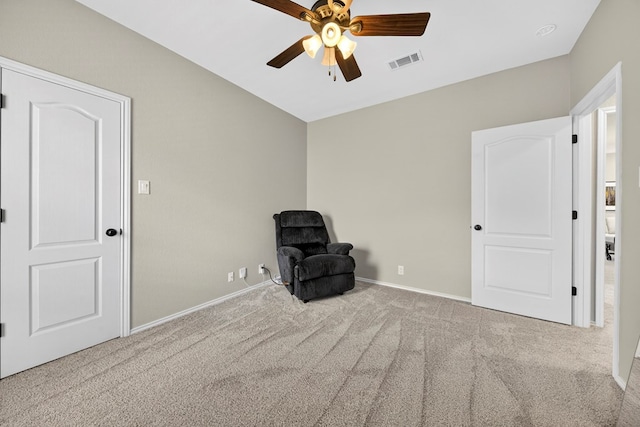 5703 Devlin Pl, Midland, TX 79707 - unfurnished room with ceiling fan and carpet floors
