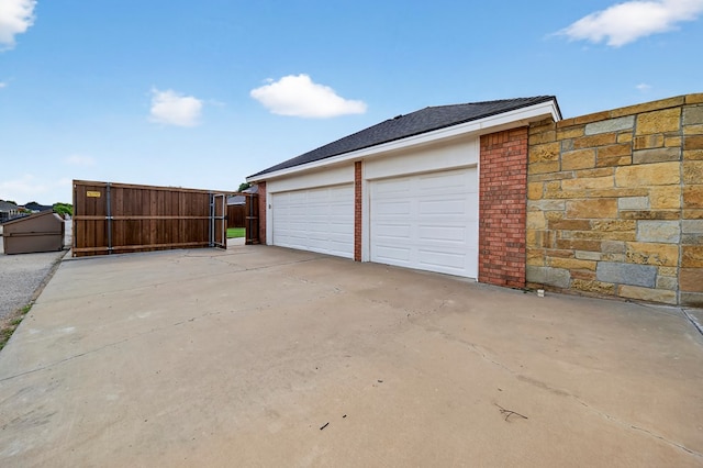 5703 Devlin Pl, Midland, TX 79707 - view of detached garage