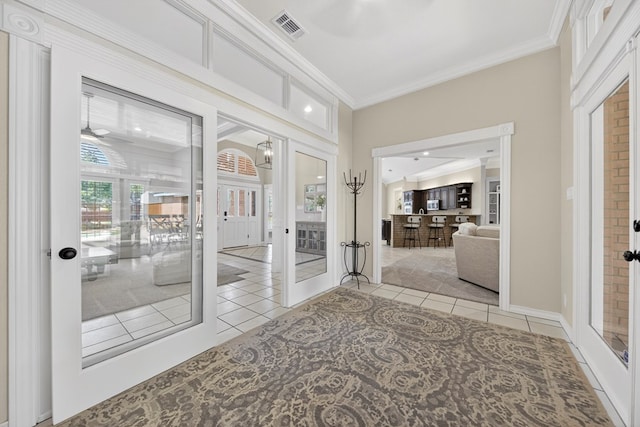 5703 Devlin Pl, Midland, TX 79707 - sunroom featuring french doors
