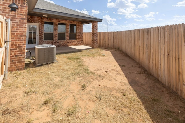5312 Kilyn Ct, Midland, TX 79703 - fenced backyard with central air condition unit