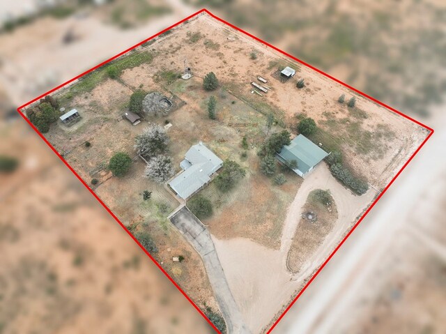 4715 N County Rd 1125, Midland, TX 79705 - map / location with property boundaries highlighted