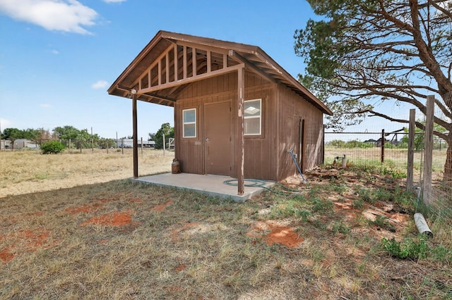 4715 N County Rd 1125, Midland, TX 79705 - view of side of home featuring an outdoor structure