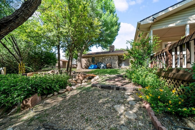 2100 Edgemere Rd, Big Spring, TX 79720 - view of yard