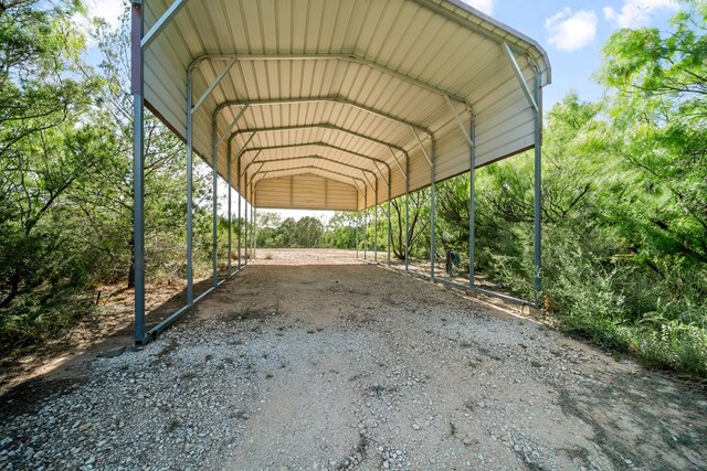 2100 Edgemere Rd, Big Spring, TX 79720 - view of vehicle parking with a detached carport