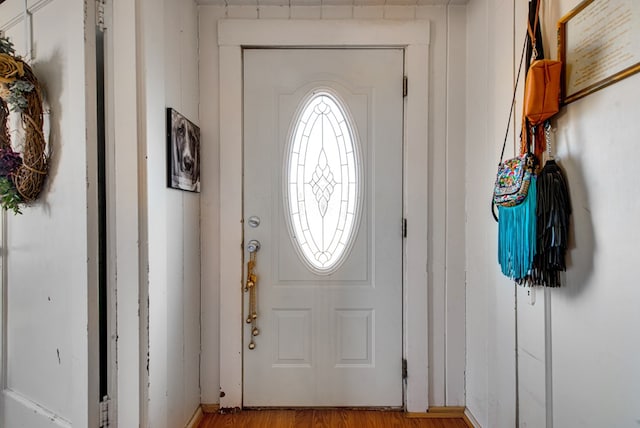 707 E County Rd 132, Midland, TX 79706 - foyer featuring light wood-style floors