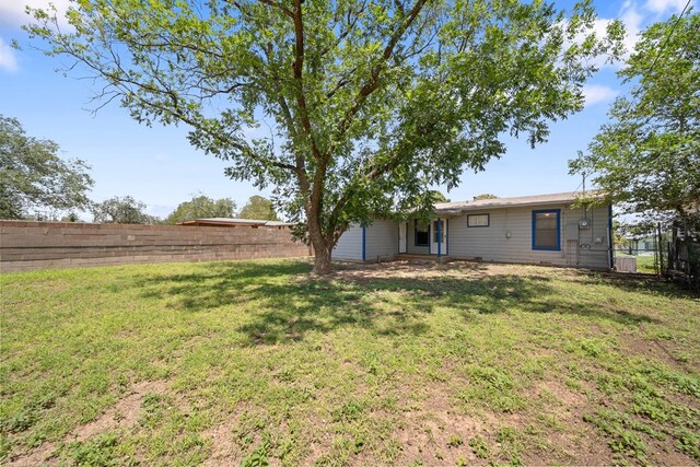 1410 Tucson Rd, Big Spring, TX 79720 - view of fenced backyard